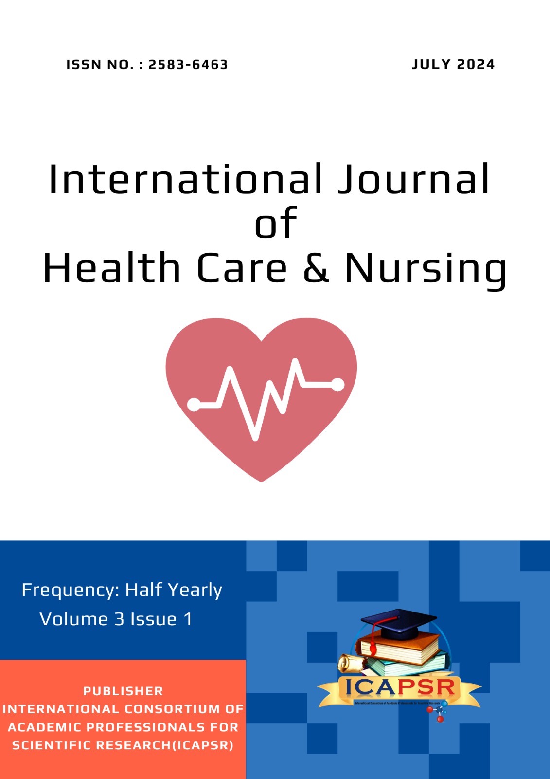 					View Vol. 3 No. 1 (2024): International Journal of Health Care and Nursing
				